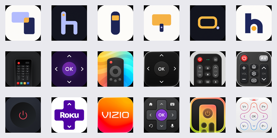 Round 2 icons beside competitor icons