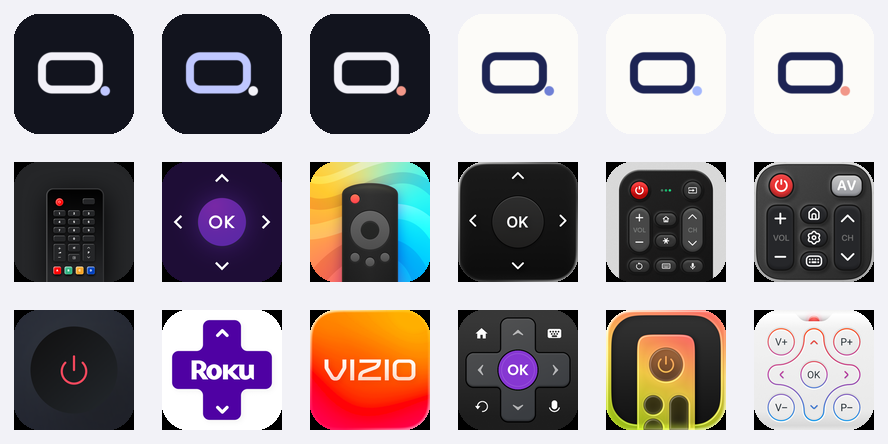 Round 3 icons beside competitor icons